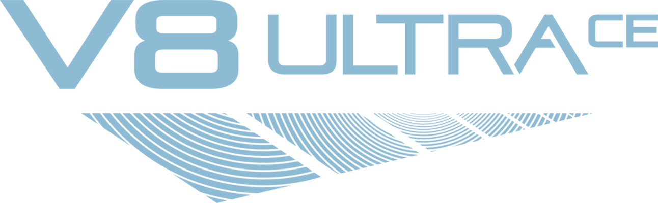 logo V8ULTRA ce